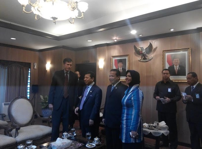Dubes AS Temui Ketua DPR, Bahas Soal Freeport