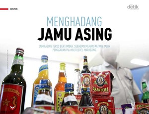 Menghadang Jamu Asing