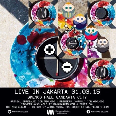 Harga Tiket Konser Mew Mulai Rp 500 Ribu