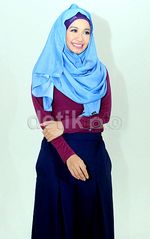 Cantiknya Laudya Cynthia Bella Berhijab