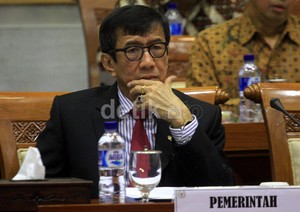 Menteri Yasonna Mengaku Dapat Laporan Labora Mau Menyerahkan Diri
