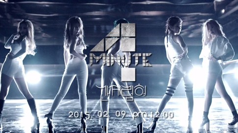 4Minute Berkostum Putih Ketat di Teaser Video Tickle Tickle Tickle