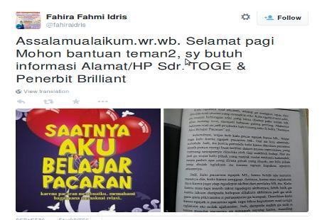 KPAI Siap Laporkan Penulis dan Penerbit Buku Belajar Pacaran ke Polisi
