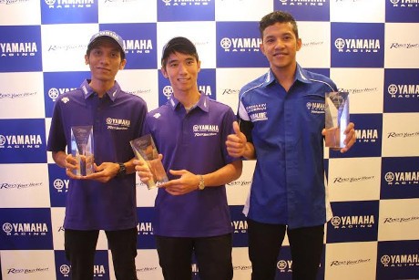 Imanuel Pratna, Sigit PD, dan Rey Ratukore Raih Yamaha Rider Award 2015