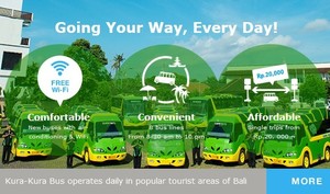 Bus Kura-Kura, Transportasi Murah & Menggemaskan di Bali