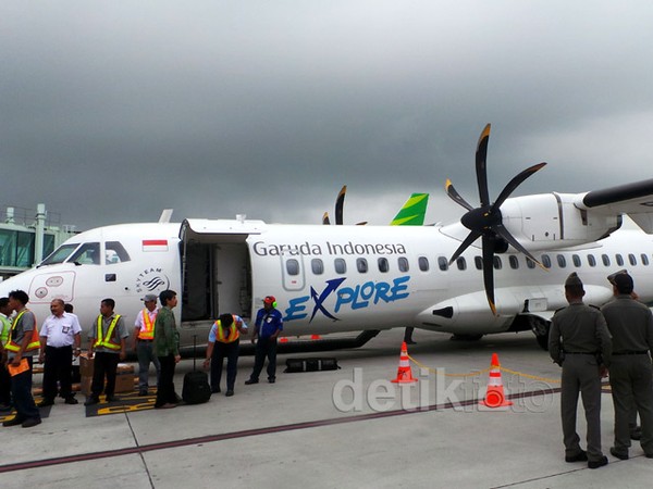 Garuda Terbang Perdana Kualanamu-Sabang