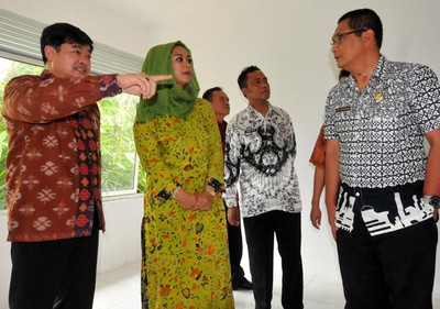 Podomoro Bangun Sekolah di Karawang