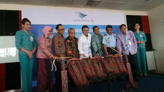 Garuda Terbang Perdana Kualanamu-Sabang