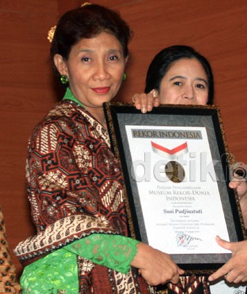 Menteri Susi: Jokowi Pasti Berani, Kalau Nggak Tak Mungkin Memilih Saya