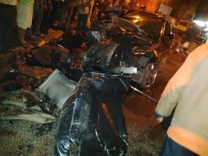 BMW yang Kecelakaan di Ciputat: Tabrak Innova, Ngebut Lalu Tubruk Truk