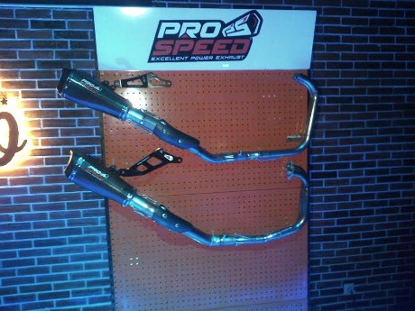 Knalpot Pro Speed Shark Predator Dijual Rp 7,5 Juta