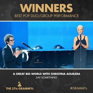 Duet A Great Big World dan Christina Aguilera Kalahkan Iggy Azalea Hingga Coldplay
