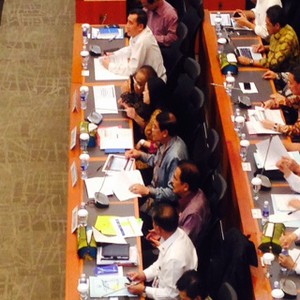 Menko Tedjo, Sofyan, Puan, dan Indroyono Rapat Bareng di DPR