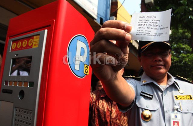 Dishub DKI Akan Evaluasi Parkir Elektronik di Jalan Sabang
