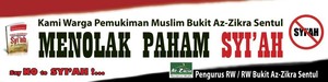 Preman Penyerang Kampung Az-Zikra Menilai Spanduk Anti Syiah Merusak NKRI
