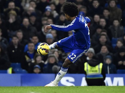 Willian Menangkan Chelsea Atas Everton