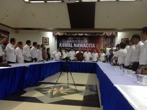 Jokowi Diserang, Relawan Berkumpul Bentuk Manifesto Kawal Nawacita