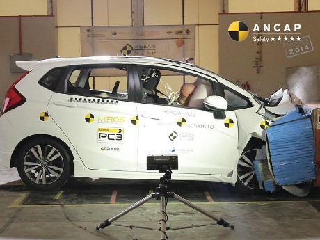 Dites di 4 Kawasan Berbeda, Honda Jazz Lulus Tes Tabrak