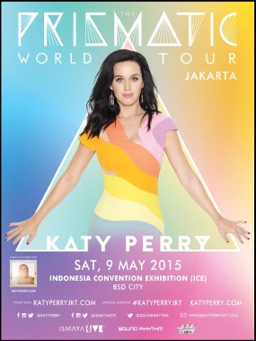 Manggung di Jakarta, Ini Dua Riders Utama Katy Perry