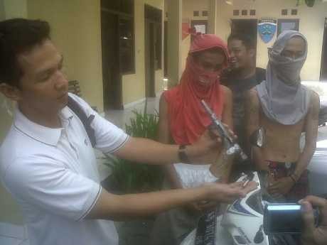 2 Pelaku Curanmor Bersenpi di Sleman Dibekuk