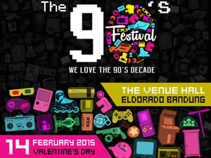Pesta Kece Anak 90-an di The 90s Festival Bandung