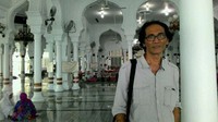     Alex dikenal sahabat masa kecilnya, Taufik sebagai sosok yang relegius. (Dok. Pribadi)