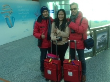 Finalis Fastron Winter Driving Experience Tiba di Finlandia