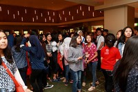 Sambutan dari Comate (fans CJR) mengisi keriuhan acara tersebut.