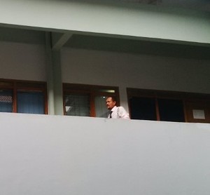 Tiba di PN Jaksel, Hakim Sarpin Tebar Senyuman Jelang Putusan BG
