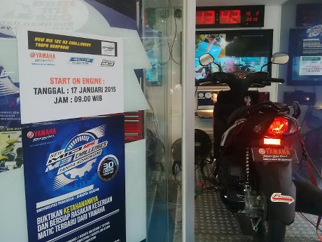 Mesin Menyala Nonstop 30 Hari, Komponen Yamaha Mio M3 Masih Oke