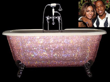 Bath-up Bling-bling Unik di Kamar Mandi Beyonce