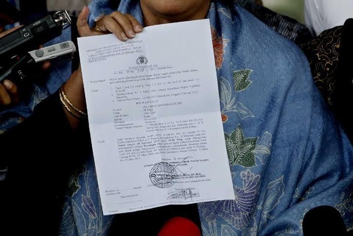 Surat Panggilan Bermasalah Pengacara Minta Samad Tak Hadiri