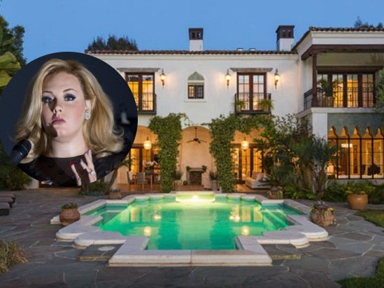 Wah! Adele Incar Rumah Mewah Rp 154 Miliar