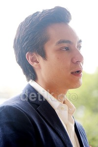 Baim Wong saat ditemui di kawasan Cawang, Jakarta Timur, Selasa (17/2/2015).