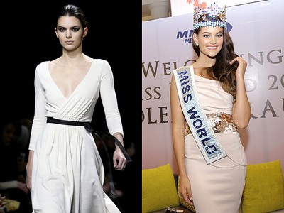 Kendall Jenner Seksi di Catwalk, Cantiknya Miss World 2014
