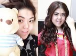 Begini Wajah Tina Toon Tanpa Make-up