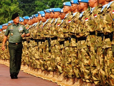 Panglima TNI Lepas 800 Prajurit ke Darfur