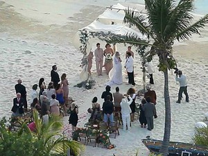 Ini Foto Pernikahan Johnny Depp dan Amber Heard di Pulau Pribadi