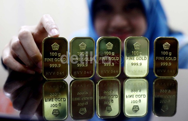 Harga Emas Antam Turun Rp 3.000/Gram