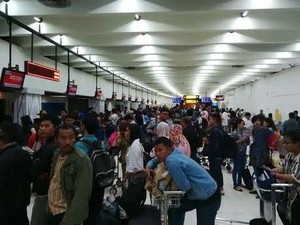 Polisi Imbau Penumpang Lion Air di Bandara Tetap Tertib
