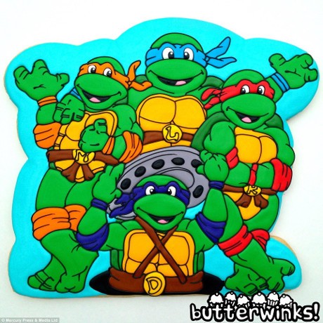 Ninja Turtles Sampai Van Gogh, Ini Karya Seni Hiasan Kue