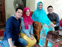 Alyssa saat merayakan ulang tahun sang suami. Desi Puspasari/detikHOT.