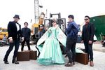 Syahrini Cetar Membahana Pakai Headpiece ala Bangsawan