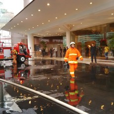Kebakaran di Hotel Grand Hyatt Berhasil Dipadamkan