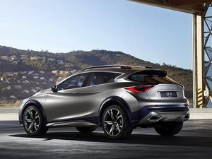 Begini Tampilan Crossover Infiniti QX30 yang Diluncurkan Bulan Depan