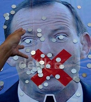 Gerakan #KoinuntukAustralia Simbol Sinis ke Abbott