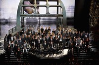     Kolaborasi John Legend dan Common bawakan lagu 'Glory' dari film 'Selma'. Kevin Winter/Getty Images/detikFoto.