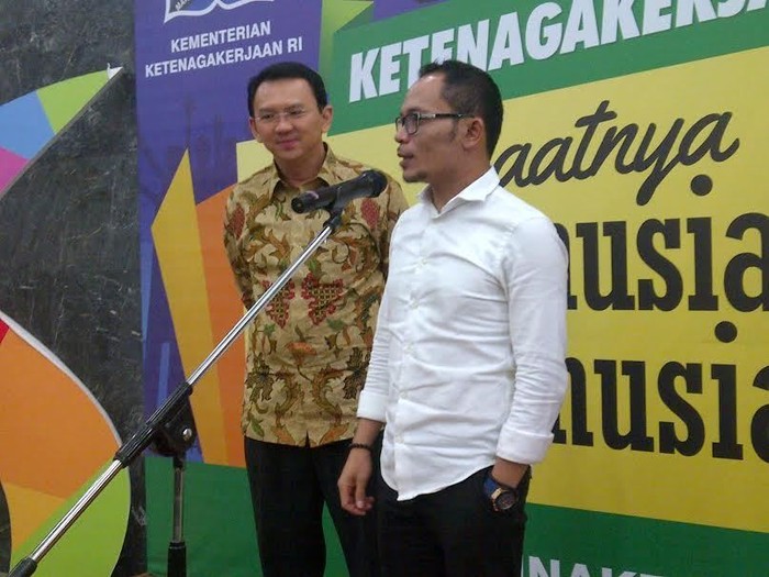 Ahok dan Menaker Bicara Upah dan Tenaga Kerja Jelang Pasar Bebas ASEAN 2015