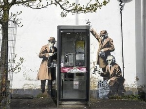 Akhirnya, Mural Spy Booth Banksy Dilindungi Pemerintah