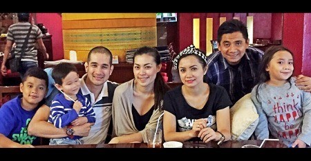 Okan Cornelius dan Viviane Masih Liburan Bareng Minggu Lalu